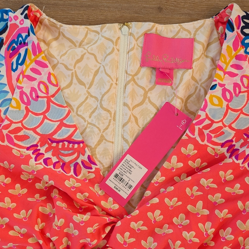 NWT Lilly Pulitzer Minka Maxi Dress Size 2 - Picture 7 of 7